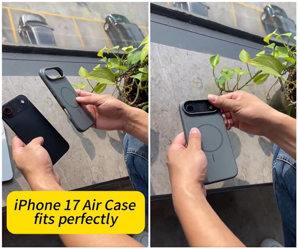 提前感受iPhone 17 Air戴壳效果：摄像头凸起明显富联平台|富联娱乐注册登录缩略图